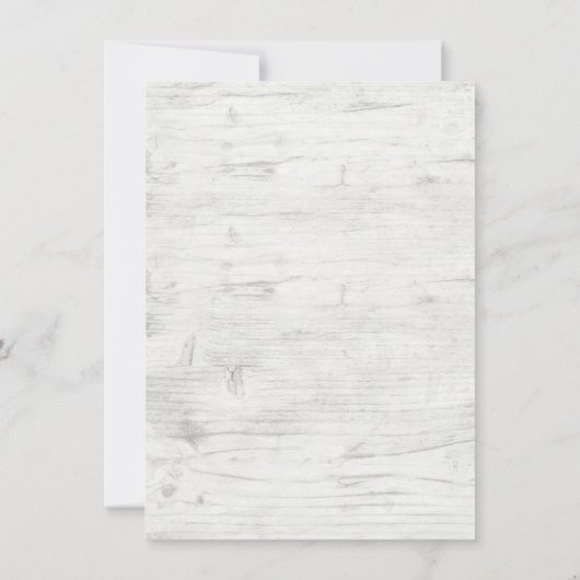 Rustiek Country Chalkboard Herfst repetitie diner Kaart (Achterkant)