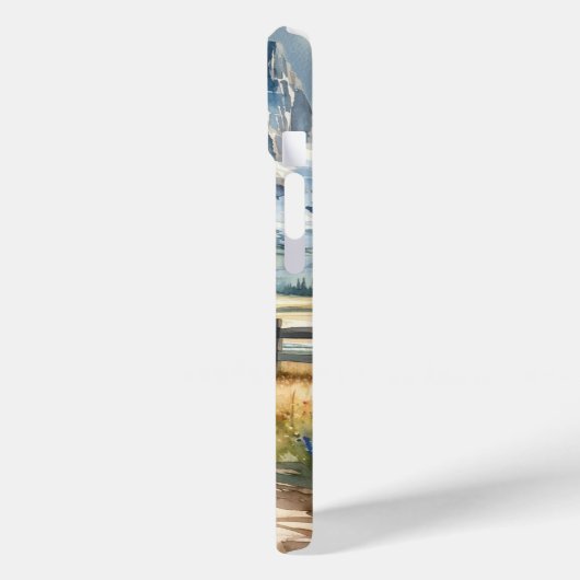 Rustiek Cowgirl en Paard Gepersonaliseerd Case-Mate iPhone Case (Achterkant / Links)