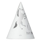 Rustiek Cowgirl Western Eerste Rodeo Verjaardag Feesthoedjes (Links)