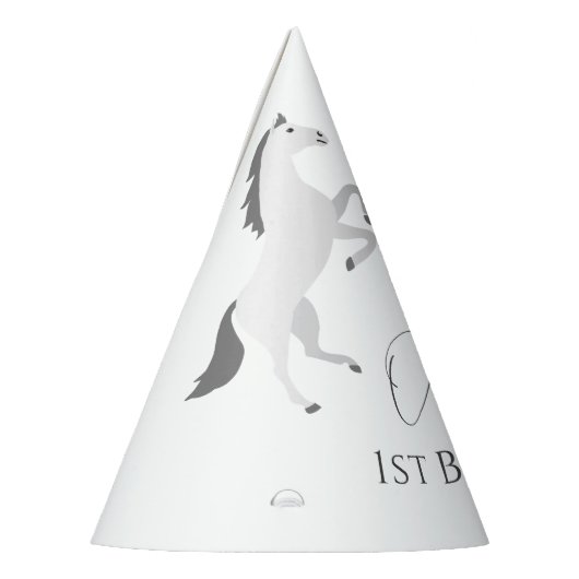 Rustiek Cowgirl Western Eerste Rodeo Verjaardag Feesthoedjes (Links)