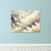 Rustiek Crackle Abstract Canvas Afdruk (Insitu (Houten vloer))