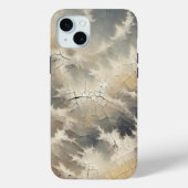 Rustiek Crackle Abstract Case-Mate iPhone Case (Achterkant)