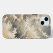 Rustiek Crackle Abstract Case-Mate iPhone Case (Achterkant (horizontaal))