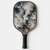 Rustiek Crackle Abstract Pickleball Paddle (Achterkant)