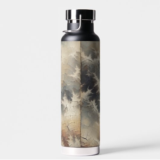 Rustiek Crackle Abstract Waterfles (Rechts)