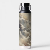 Rustiek Crackle Abstract Waterfles (Voorkant)