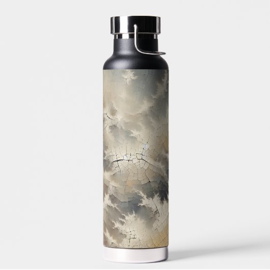 Rustiek Crackle Abstract Waterfles (Links)