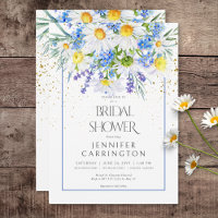Rustiek Daisy & Field Flowers Boeket Vrijgezellenf