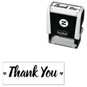 Rustiek dank u Retro Hearts Zelfinktende Stempel (In situ)