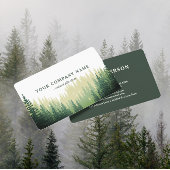Rustiek dennenbos Logo Visitekaartje