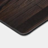 Rustiek donker hout Elegant Bureaumat (Hoek)