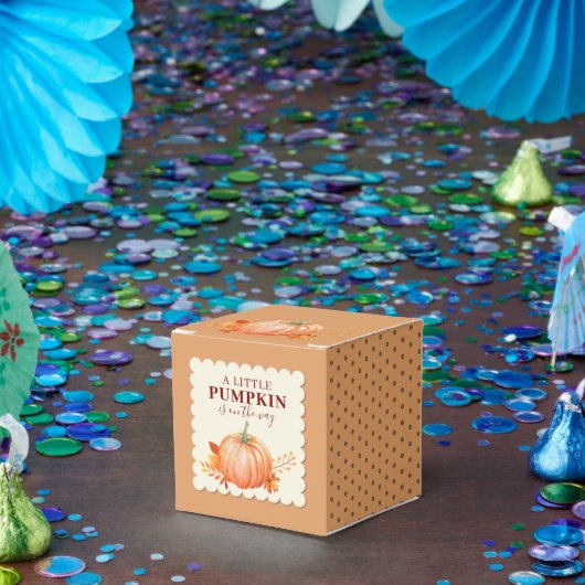 Rustiek een beetje pompoen Schattigee Herfst Baby  Bedankdoosjes (Feest)