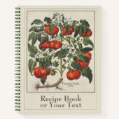 Rustiek Elegance Tomato Spiral Notitieboek (Voorkant)