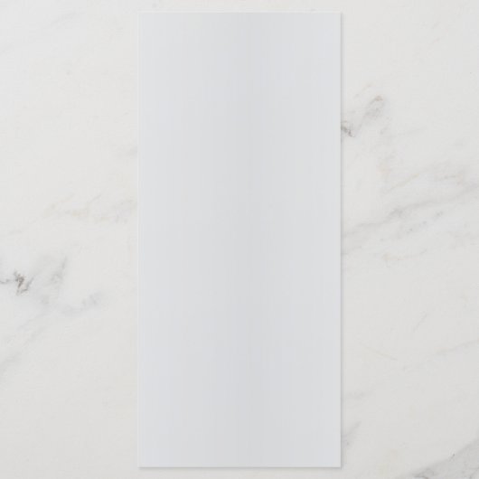 Rustiek Elegant 3D Bloemen Trouwmenu Menu (Achterkant)