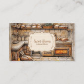 Rustiek Elegant Bakken Visitekaartje (Voorkant)