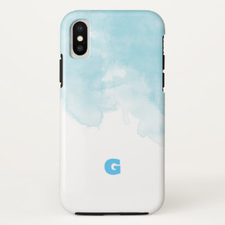 Rustiek Elegant Blauw & Wit Blauwgroen Case-Mate iPhone Case