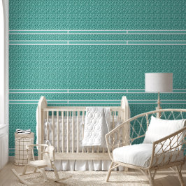 Rustiek Elegant Bloemenpatroon Behang