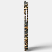 Rustiek Elegant Metallic Roos Case-Mate iPhone Case (Achterkant / Links)