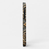 Rustiek Elegant Metallic Roos Case-Mate iPhone Case (Achterkant/links)