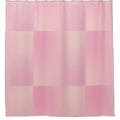 Rustiek Elegant Roze Blauwgroen Douchegordijn (Voorkant)