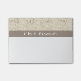 Rustiek Elegant Stippen Patroon Post-it® Notes