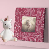 Rustiek Elke kleur Modern Wood Grain Art Canvas Afdruk