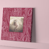 Rustiek Elke kleur Modern Wood Grain Art Canvas Afdruk