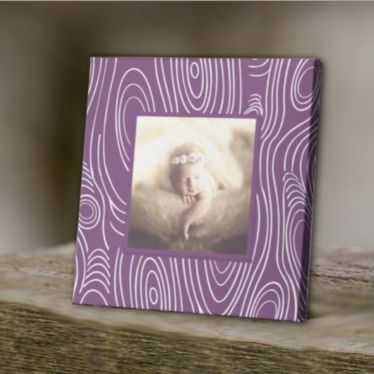 Rustiek Elke kleur Wood Grain  Modern Art Canvas Afdruk