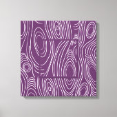 Rustiek Elke kleur Wood Grain  Modern Art Canvas Afdruk (Voorkant)