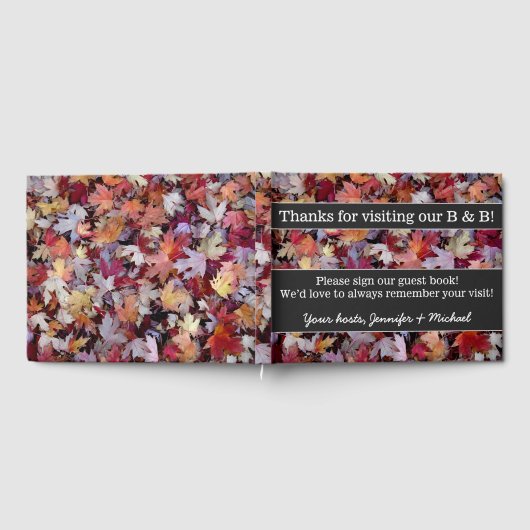 Rustiek en basic B&B gastenboek (Volledig)