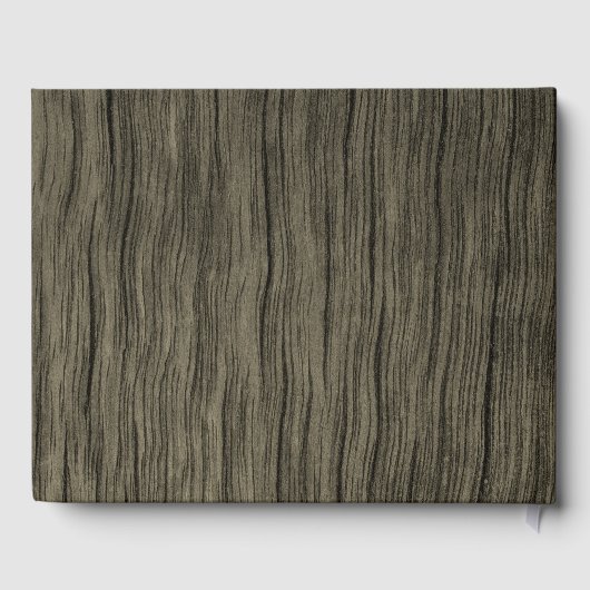 Rustiek, Faux Gold 80ste verjaardagsfeestje; aange Gastenboek (Achterkant)