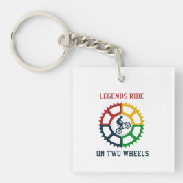 Rustiek  fietsen sleutelhanger