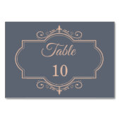 Rustiek filigraan, bruiloft kaart (Voorkant)