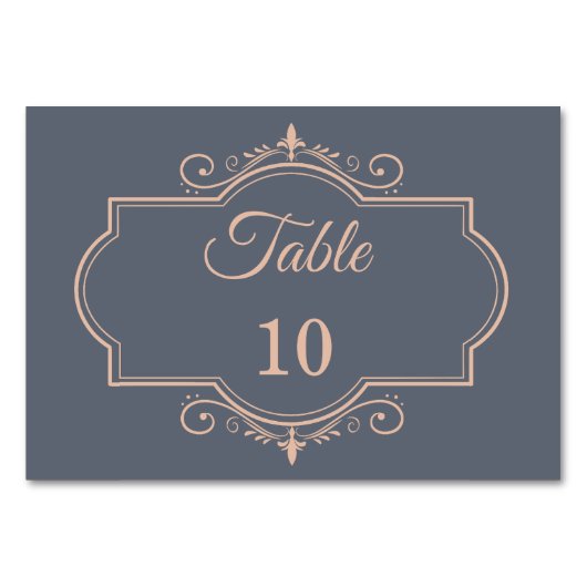 Rustiek filigraan, bruiloft kaart (Voorkant)