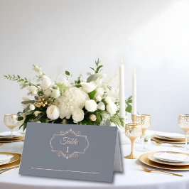 Rustiek filigraan, bruiloft plaatskaartje