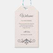 Rustiek filigraan, cadeau Label Cadeaulabel (Voorkant)