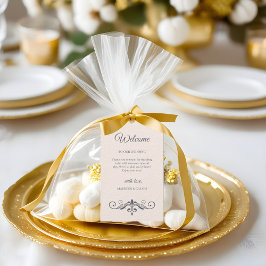 Rustiek filigraan, cadeau Label Cadeaulabel