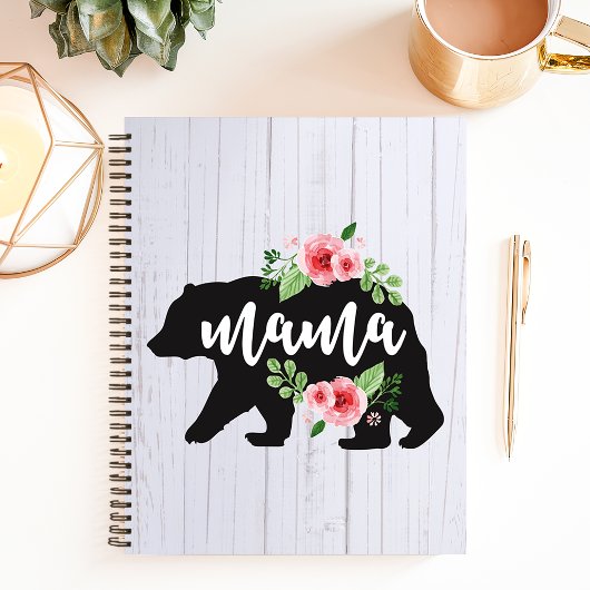Rustiek Floral Mama Beer Notitieboek