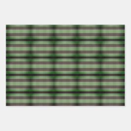 rustiek geassorteerd plakpatroon inpakpapier vel