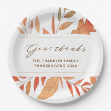 Rustiek Geef Bedankt Herfst bladeren Thanksgiving