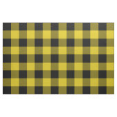Rustiek geel en zwart Buffalo Plaid Stof (Fat Quarter)