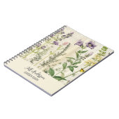 Rustiek  Gepersonaliseerde Tuin Spiraal Notitieboe Notitieboek (Linkerzijde)