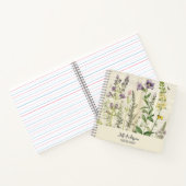 Rustiek Gepersonaliseerde Tuin Spiraal Notitieboe Notitieboek (Binnen)