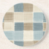 rustiek gepleisterd zandsteen zandsteen onderzetter (Voorkant)