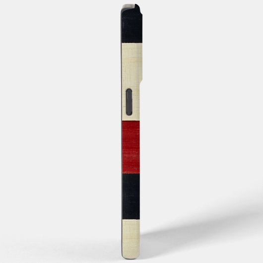 Rustiek geruit raster – getextureerde Sophisticati Case-Mate iPhone Case (Achterkant / Rechts)