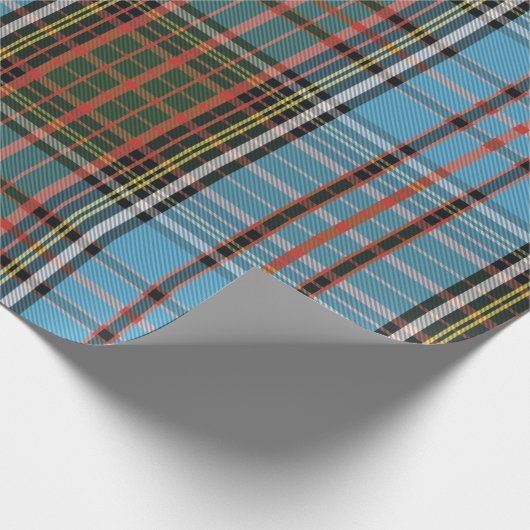 Rustiek geruite klassieke Tartan Cadeaupapier (Hoek)