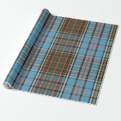 Rustiek geruite klassieke Tartan Cadeaupapier (Uitgerold)