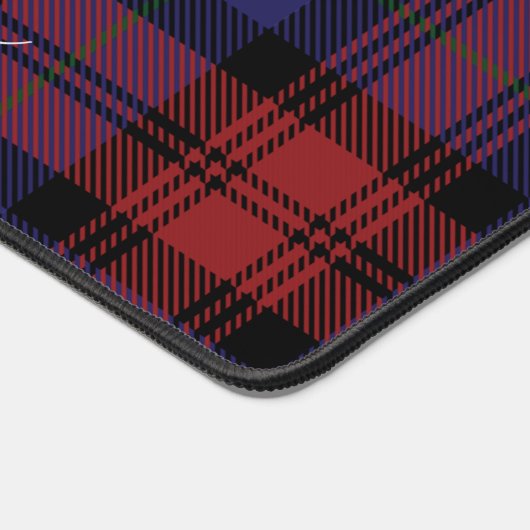 Rustiek geruite Monogram Classic Tartan Bureaumat (Hoek)