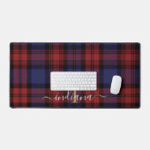 Rustiek geruite Monogram Classic Tartan Bureaumat (Keyboard & Muis)