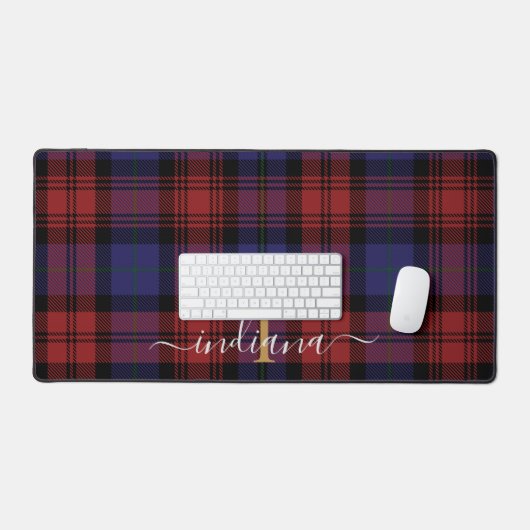 Rustiek geruite Monogram Classic Tartan Bureaumat (Keyboard & Muis)